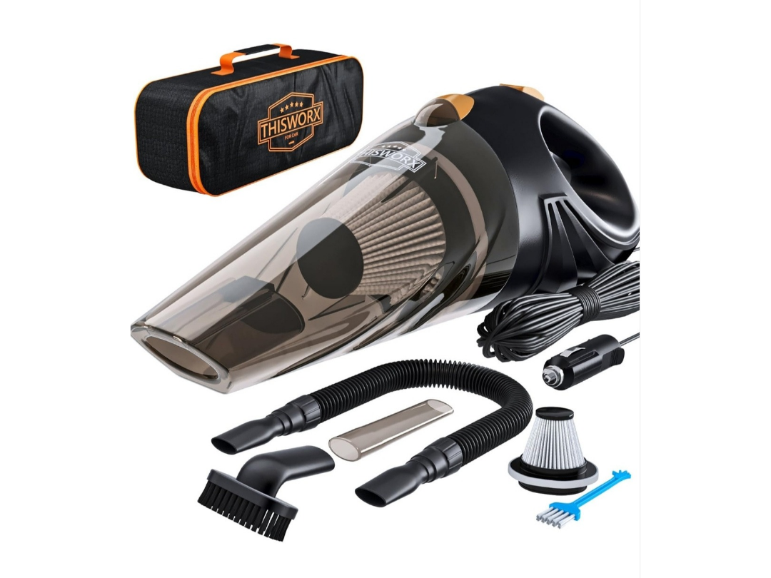 ThisWorx cordless car vacuum – powerful cleaning tool in 8 recommended car accessories for 2025