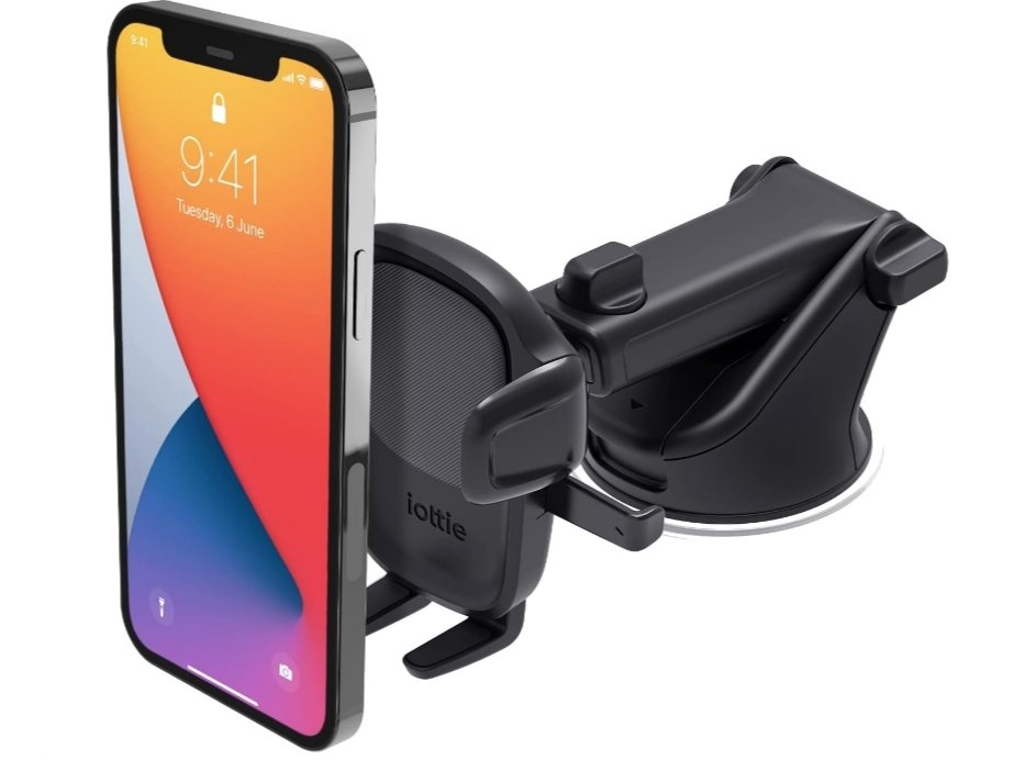 iOttie magnetic phone mount – one of the accessories for hands-free driving in 2025 and making it also recommended for road-trip