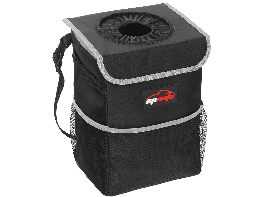 An Ep Auto Waterproof trash can to keep your car clean