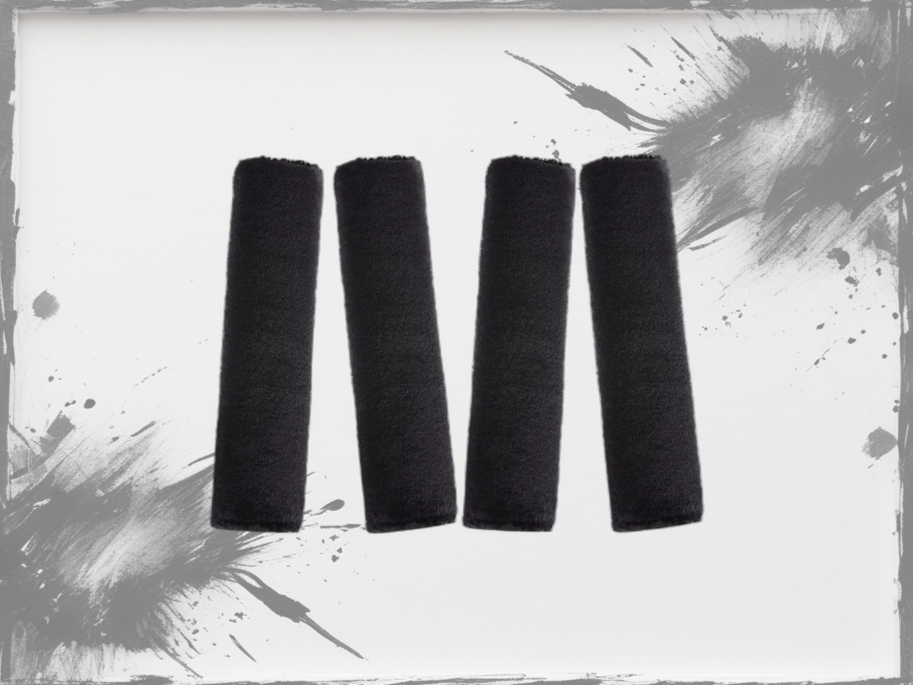 Sheepskin soft seat belt pads,
