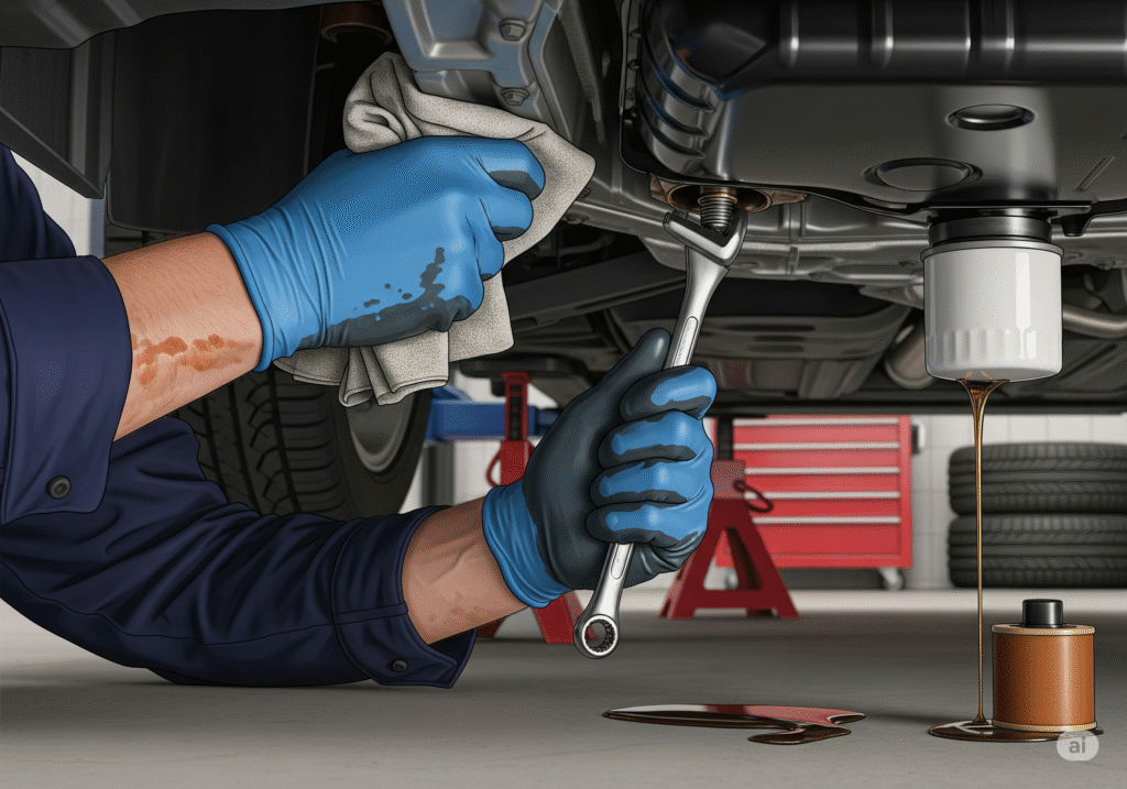 5: Replace the Drain Plug